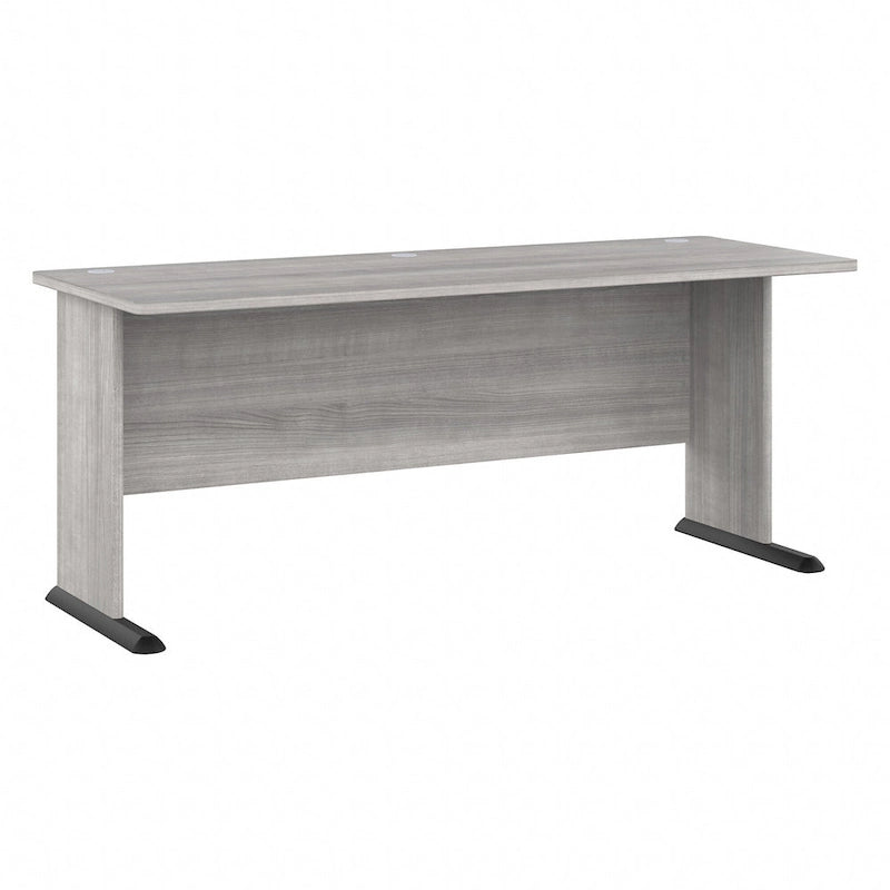 72-Inch Computer Desk with Wire Management and Wall Anchor Hardware