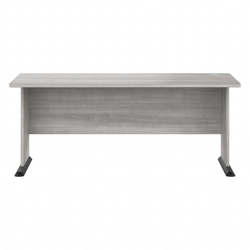 72-Inch Computer Desk with Wire Management and Wall Anchor Hardware
