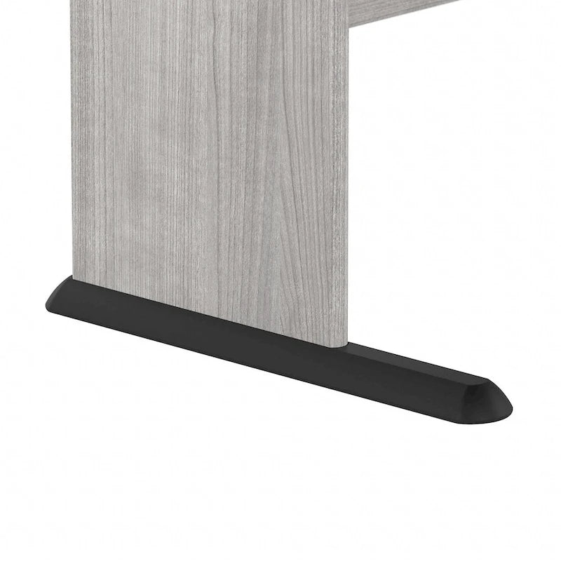 72-Inch Computer Desk with Wire Management and Wall Anchor Hardware