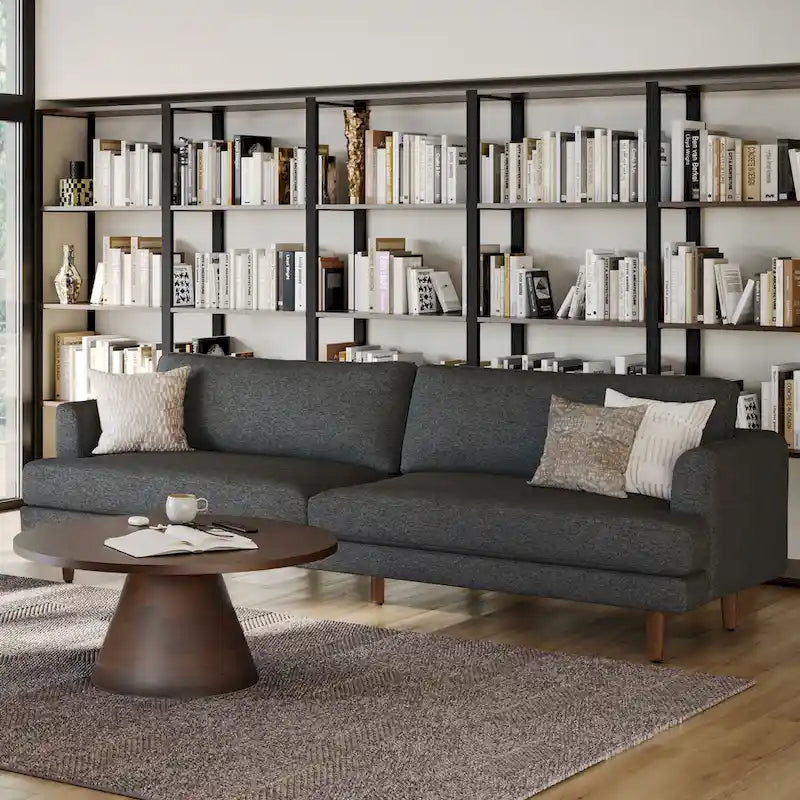 90-Inch Wide Mid-Century Modern Sofa