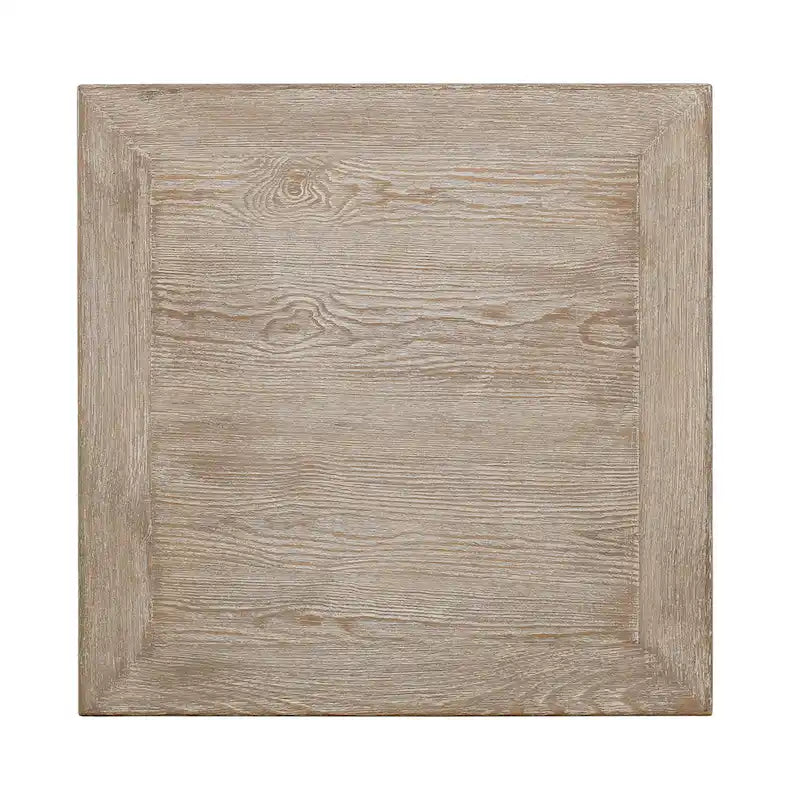 Ming Dynasty-Inspired Square Side Table - 21L x 21W x 22H Reclaimed Wood