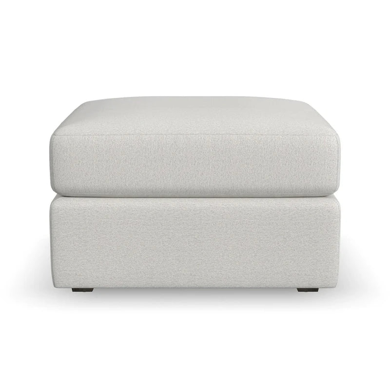 Modular Ottoman in Stain-Resistant Performance Fabric - Taupe