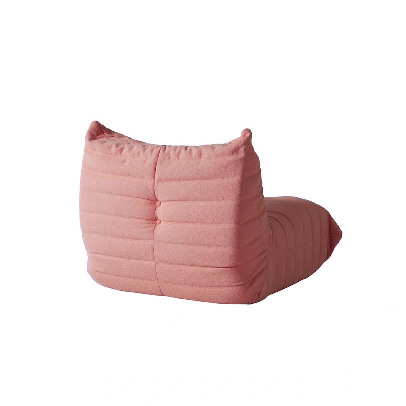 Teddy Velvet Floor Sofa - Lazy Bean Bag Couch, 1 to 3 Seats, 880 lb Capacity