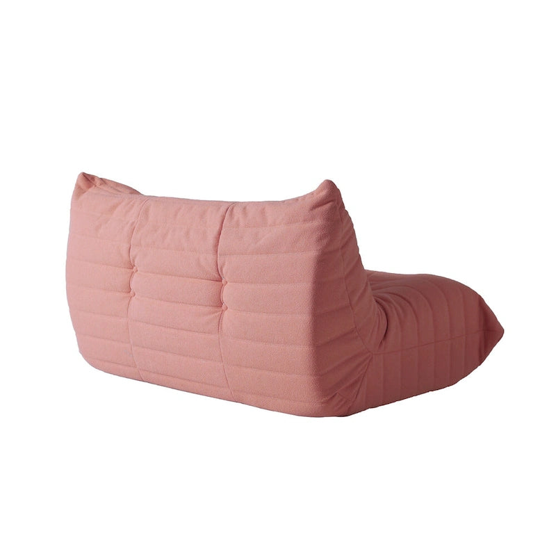 Teddy Velvet Floor Sofa - Lazy Bean Bag Couch, 1 to 3 Seats, 880 lb Capacity