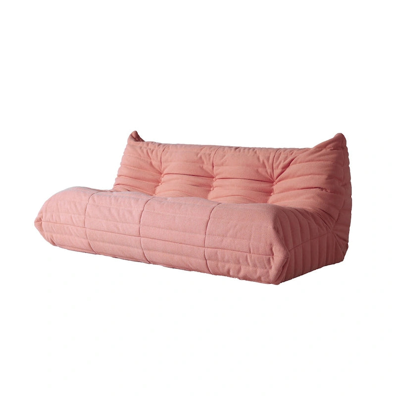 Teddy Velvet Floor Sofa - Lazy Bean Bag Couch, 1 to 3 Seats, 880 lb Capacity