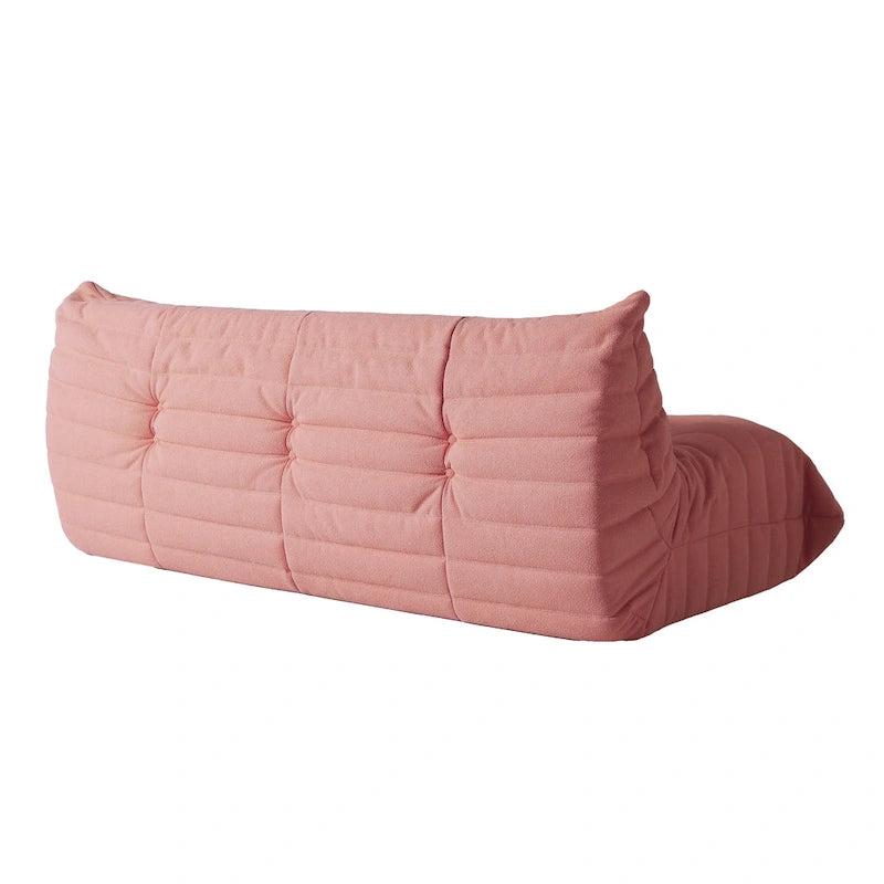 Teddy Velvet Floor Sofa - Lazy Bean Bag Couch, 1 to 3 Seats, 880 lb Capacity