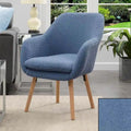 Wingback Sherpa Accent Armchair with Detachable Foam Cushion