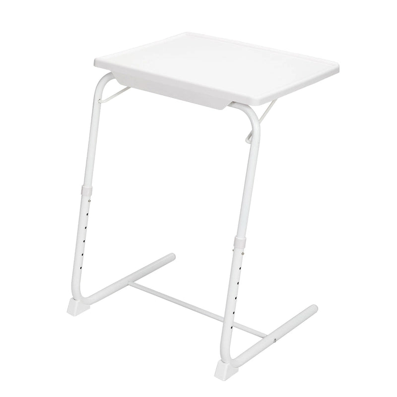 Portable Adjustable Laptop Desk with Tilt & Height Settings - 55 lb Capacity