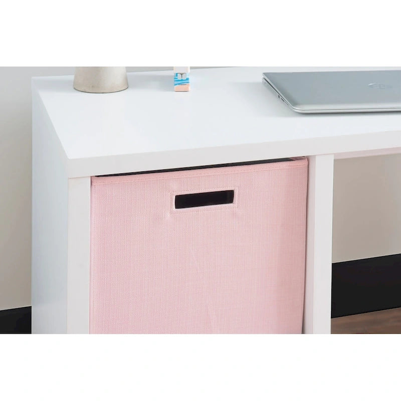 Alaric 2-Cube Storage Desk with Spacious Worktop - 48.7W