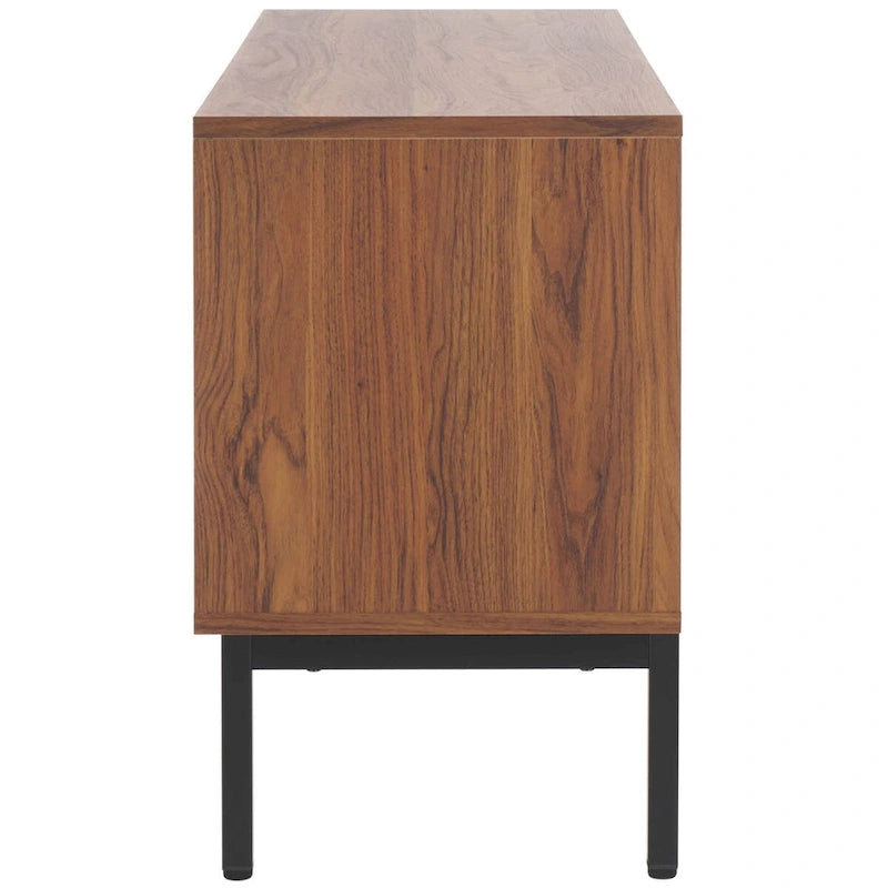 2-Drawer 2-Shelf Entertainment Media Stand - Fits TVs Up to 65 Inches
