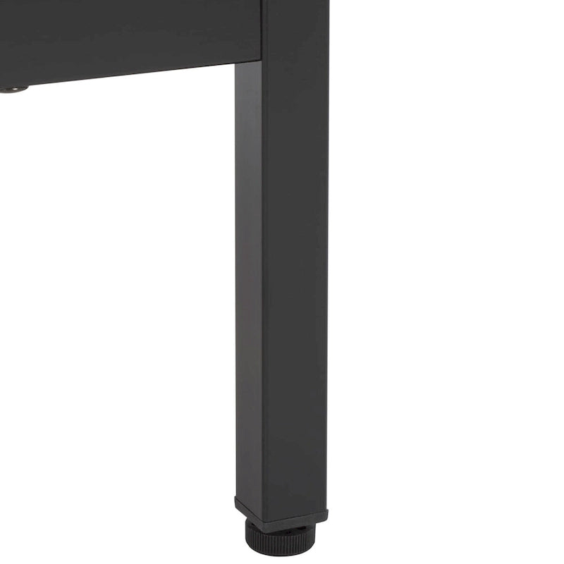 2-Drawer 2-Shelf Entertainment Media Stand - Fits TVs Up to 65 Inches