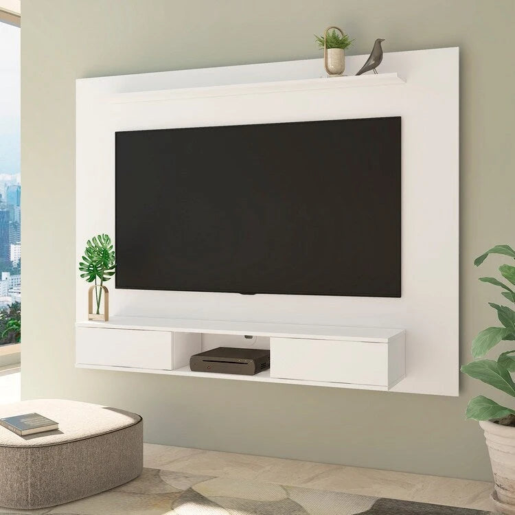 Floating Wall Media Center with Storage - Fits TVs Up to 70 Inches