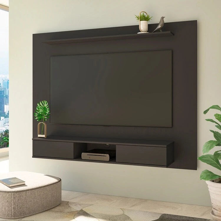 Floating Wall Media Center with Storage - Fits TVs Up to 70 Inches